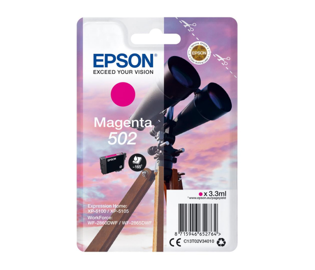 Epson 502 INK Magenta - 505662 - zdjęcie
